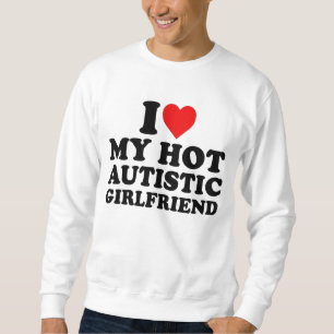 Moletom Eu Amo O Meu Namorada Autista Quente