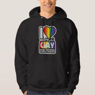 Moletom Eu Amo O Meu Orgulho Gay Namorada