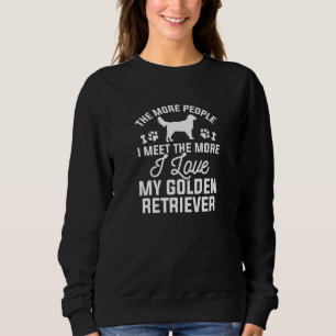 Moletom Eu Amo O Meu Ouro Retriever