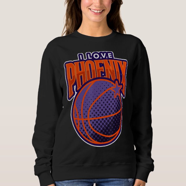 Moletom Eu amo o Vale do Basquete Phoenix (Frente)