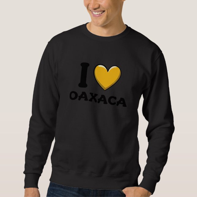 Moletom Eu Amo Oaxaca México  6 (Frente)