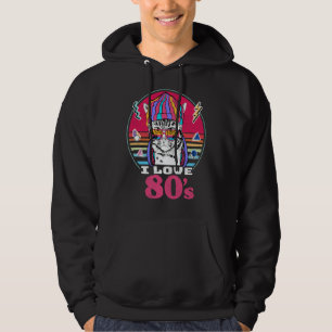 Moletom Eu Amo Os Anos 80 Estilo Retro Vintage Oitenta 198