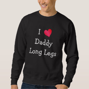 Moletom Eu amo os pés longos do pai