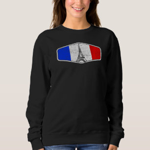 Moletom Eu Amo Paris França Torre Eiffel Torre Vintage Fra