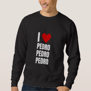 Moletom Eu amo Pedro Pedro Raccoon Meme Racoon Viral
