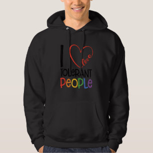 Moletom Eu Amo Pessoas Tolerantes Bissexuais Gays Pansexua