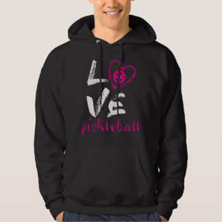 Moletom Eu Amo Pickleball Engraçado Pickle Ball para Jogad