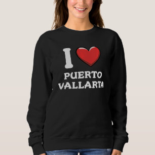 Moletom Eu Amo Puerto Vallarta México 6