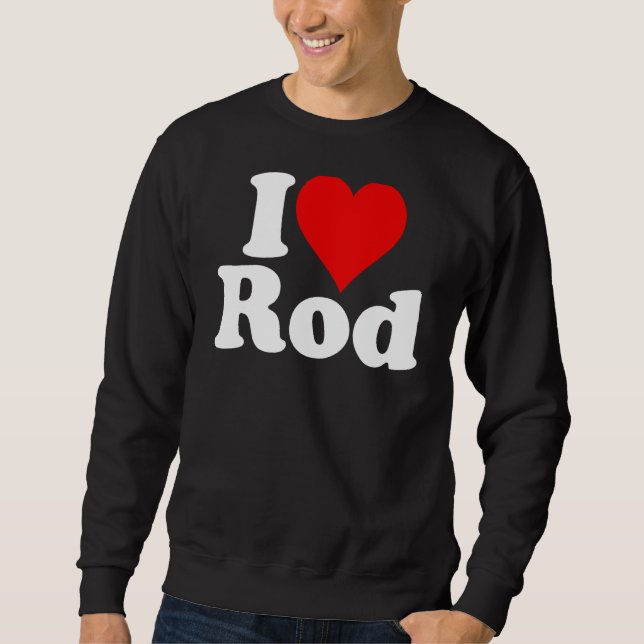 MOLETOM EU AMO ROD RODNEY RODERICK (Frente)