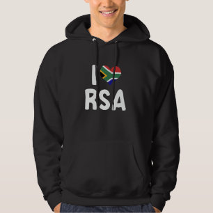 Moletom Eu Amo RSA República da África do Sul Sul-Africano
