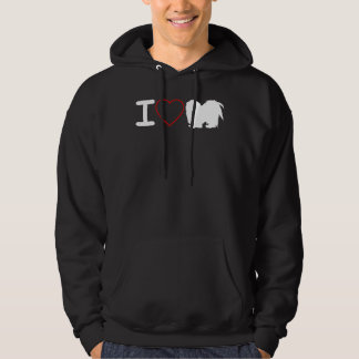 Moletom Eu Amo Shih Tzu Dog Eu Amo Coração
