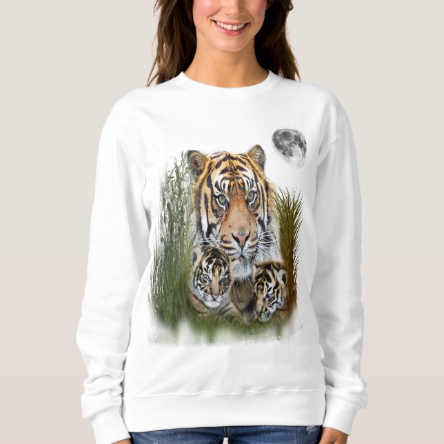 Moletom Eu amo Tigers (Frente)