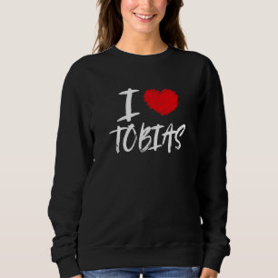 Moletom Eu amo Tobias Husband Son Namorado Pai neto H
