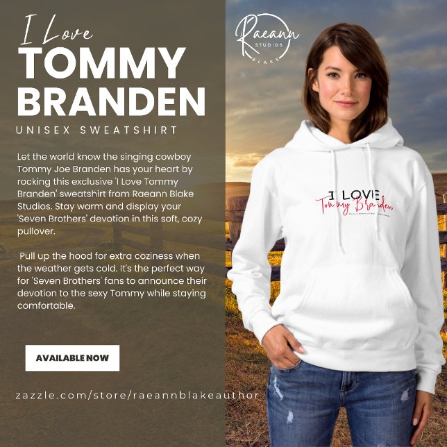 Moletom Eu Amo Tommy Brandon Hoodie (Criador carregado)