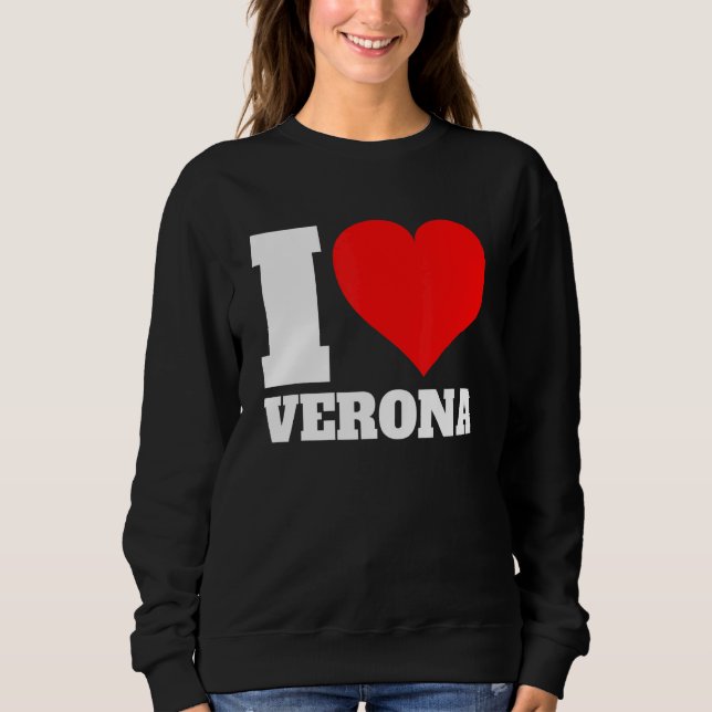 Moletom Eu Amo Verona Eu Amo Verona (Frente)