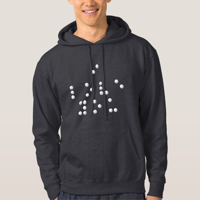 Moletom Eu amo você (Braille) (Frente)