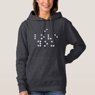 Moletom Eu amo você (Braille)