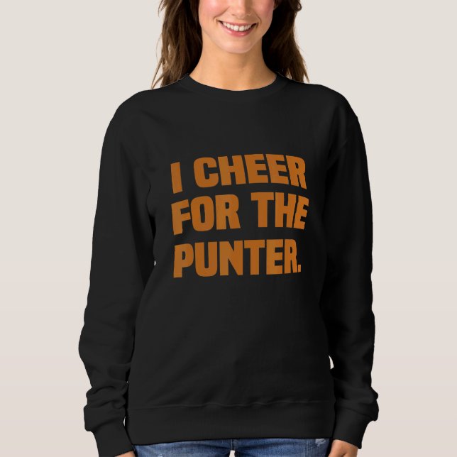 Moletom Eu Aplaudo O Punter 19 (Frente)