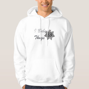 Moletom Eu Babysit Thugs-Officer Sweatshirt-Silver Crachá