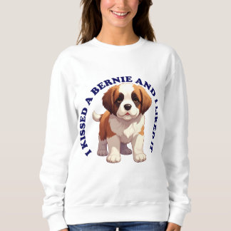 Moletom Eu beijei um cachorrinho St Bernard