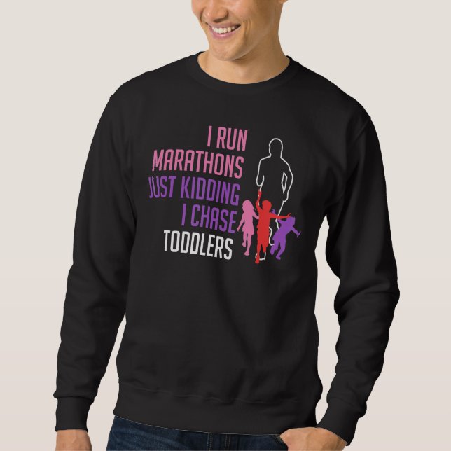 Moletom Eu Chase Toddlers Infantis Professores Correm Uma  (Frente)