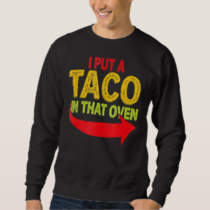 Moletom Eu Coloquei Um Taco Naqueles Homens De Gravidez Fo