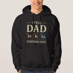 Moletom Eu conto piadas para o papai periodicamente Químic