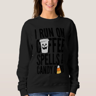 Moletom Eu Corro No Café E Garotas De Milho.