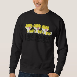 Moletom Eu Era Normal 3 Leopardo Geckos Ago Pet Leopard Ge