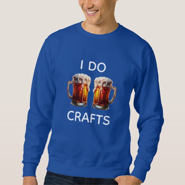 Moletom Eu Faço Cerveja Artesanal (Frente)