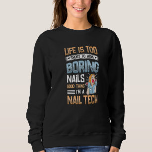Moletom Eu Faço Unhas Técnico de Unhas 1