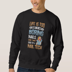 Moletom Eu Faço Unhas Técnico de Unhas 1