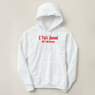 Moletom "Eu Falo Sentido" Design. Comprar Agora