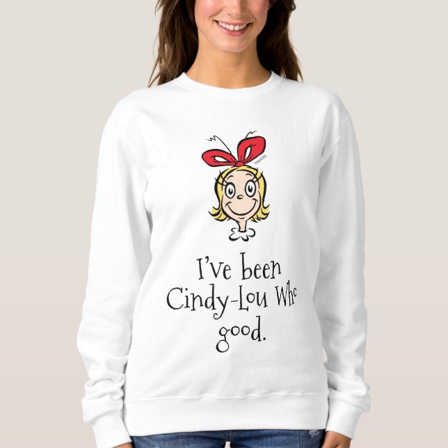 Moletom Eu Fui Quem É Cindy-Lou Bem (Frente)