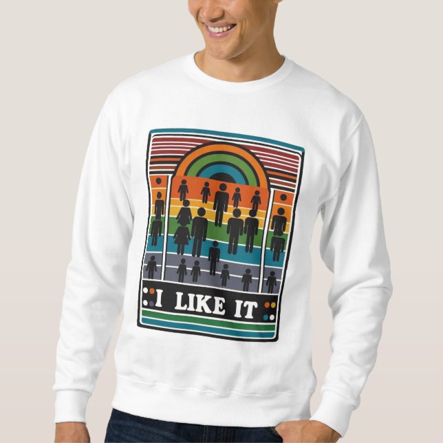 Moletom Eu Gosto (Frente)