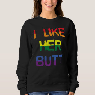 Moletom Eu Gosto De Seu Bumbum Completar Lgbt Lésbica Corr