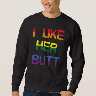 Moletom Eu Gosto De Seu Bumbum Completar Lgbt Lésbica Corr