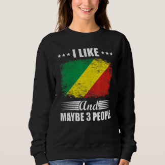 Moletom Eu Gosto Do Congo E Talvez De 3 Pessoas