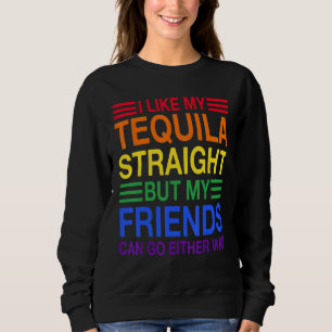 Moletom Eu Gosto Do Meu Hetero De Tequila Mas Meus Amigos 