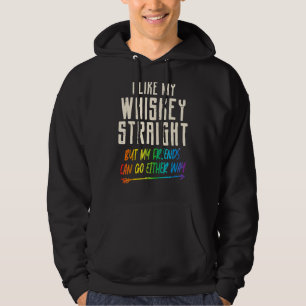 Moletom Eu Gosto Do Meu Orgulho gay De Hetero De Uísque