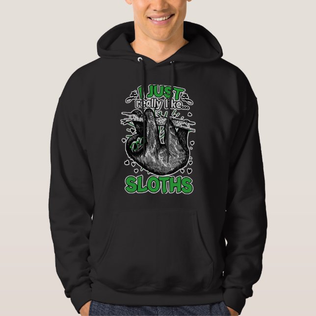Moletom Eu Gosto Muito De Um Animal Engraçado (Frente)