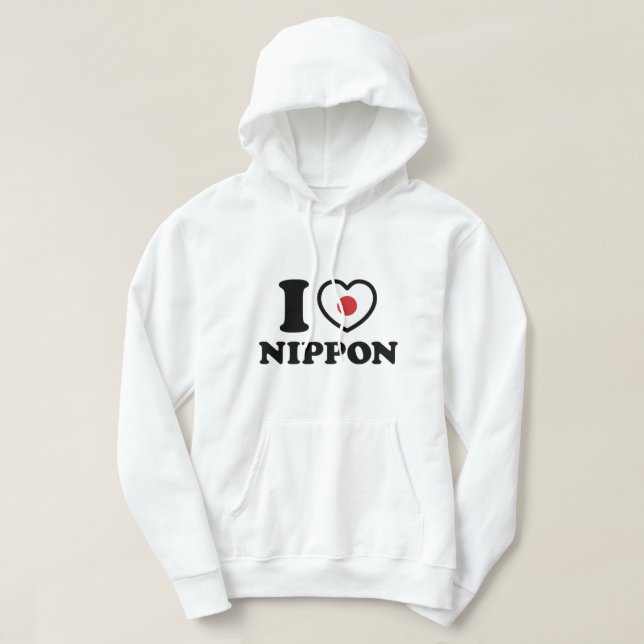 MOLETOM EU HEARI [AMOR] NIPPON (Frente do Design)