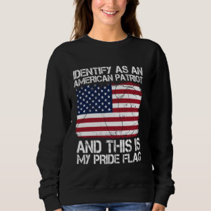 Moletom Eu Identifico-Me Como Um Patriota Americano Do Org