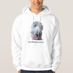 Moletom Eu Levo Meu Hoooooman Para Caminhar Camisola Irlan