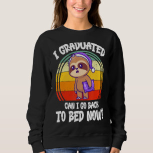Moletom Eu Me Formei Posso Voltar Para A Cama Agora Lã Pre