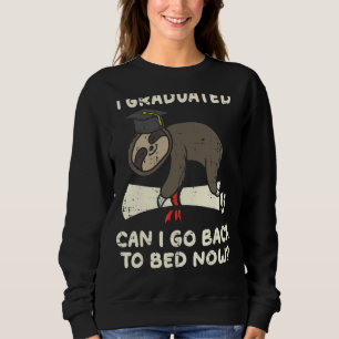 Moletom Eu Me Formei, Posso Voltar Para O Formando Da Cama