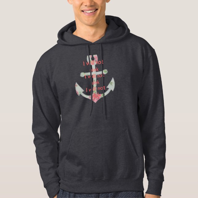 Moletom Eu não afundarei o Hoodie (Frente)
