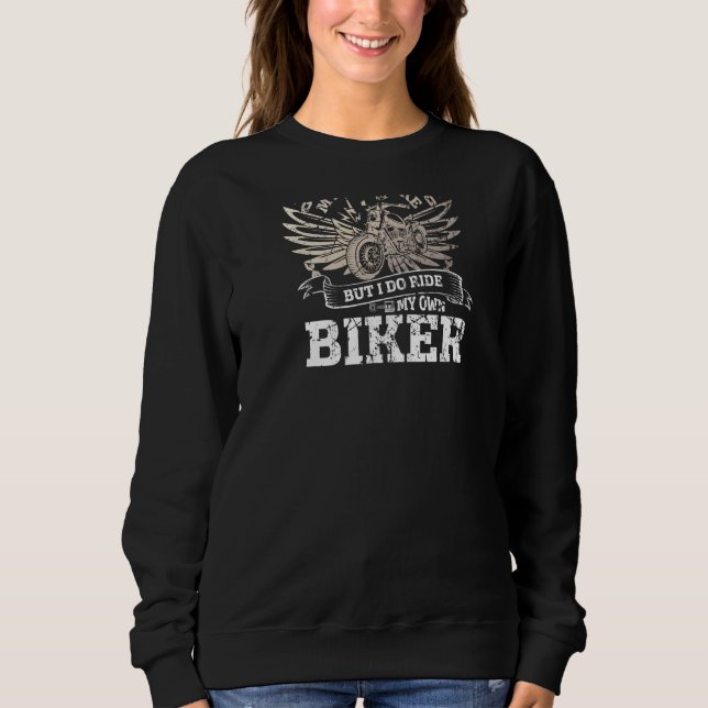 Moletom Eu Não Ando de Minha Própria Bicicleta Mas Eu Ando (Frente)