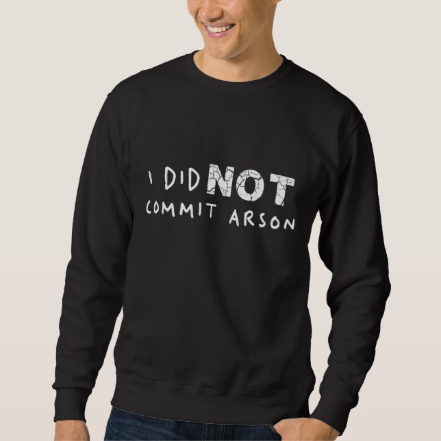 Moletom Eu Não Cometi A Pessoa 8 (Frente)