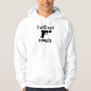 Moletom EU NÃO CUMPRIREI O Hoodie masculino